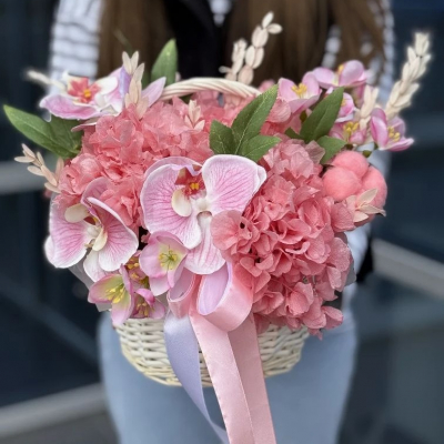 Композиция из сухоцветов 