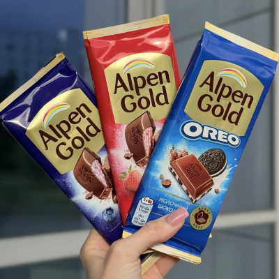 Шоколад Alpen Gold в ассортименте