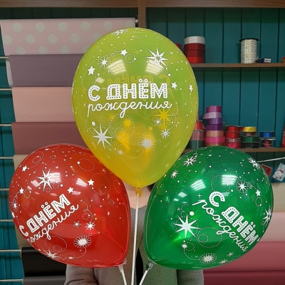 Воздушные шары (С днем рождения)